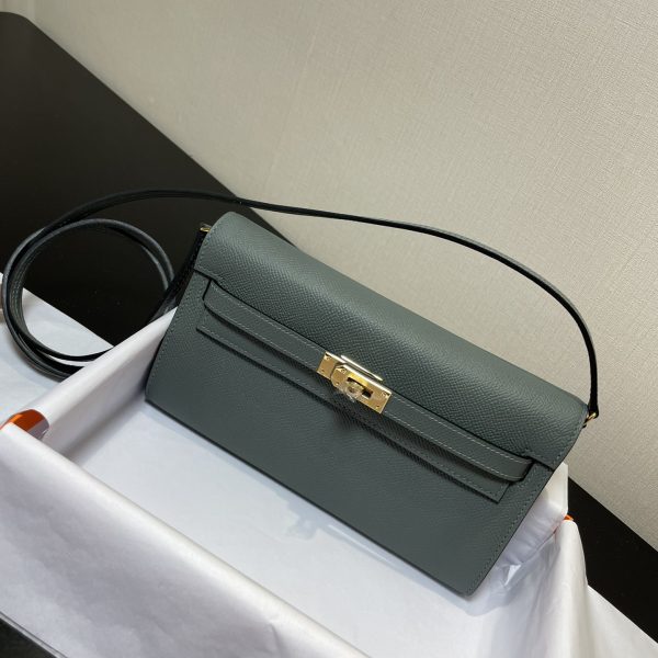 Replica Hermès Kelly Elan Mint Green - 1:1 premium replica handbag