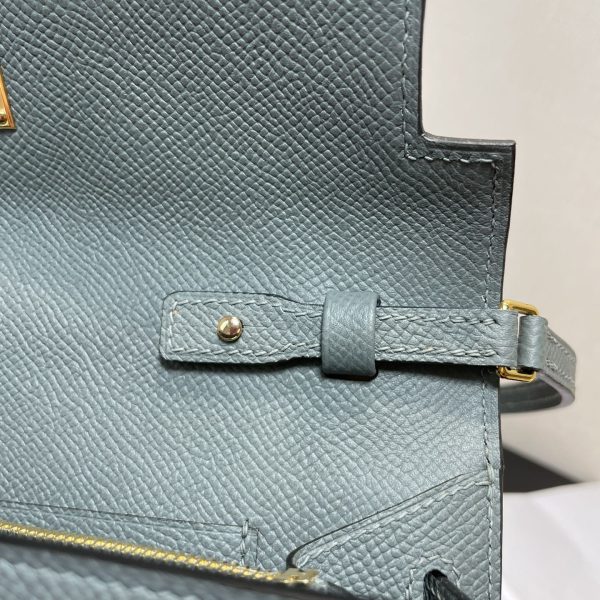 Replica Hermès Kelly Elan Mint Green - high-end replica designer purse