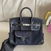 Replica Hermès Birkin Royal Blue Cargo - ultra-realistic fake purse