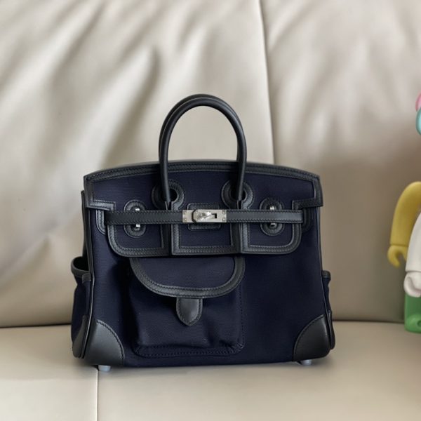 Replica Hermès Birkin Royal Blue Cargo - high-quality designer bag dupe