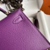 Fake Hermès Kelly Epsom Anemone Purple - top-grade luxury bag dupe
