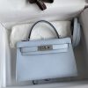 Fake Hermès Kelly Epsom Haze Blue - 1:1 premium replica handbag