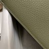 Fake Hermès Halzan Green - high-quality designer bag dupe