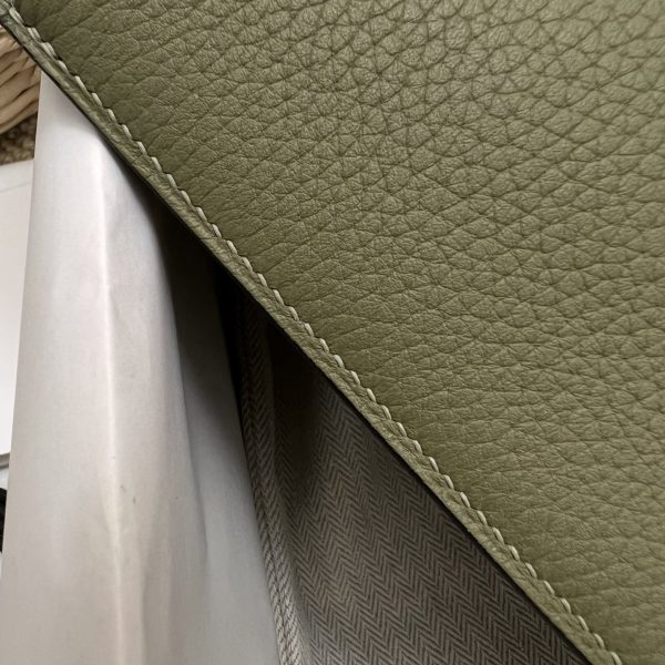 Replica Hermès Halzan Green - high-quality designer bag dupe