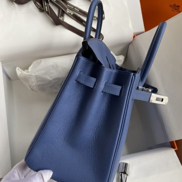 Replica Hermès Birkin Agate Blue