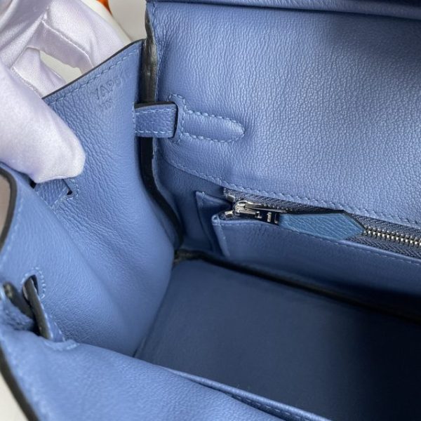 Replica Hermès Birkin Agate Blue - 1:1 premium replica handbag