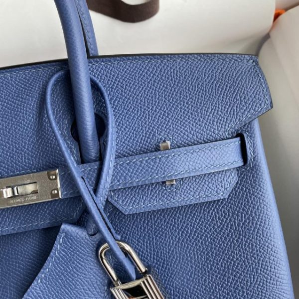 Replica Hermès Birkin Agate Blue