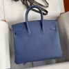 Fake Hermès Birkin Agate Blue - 1:1 premium replica handbag