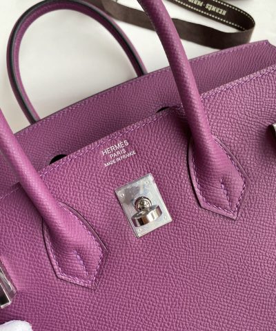 Fake Hermès Birkin Epsom Anemone Purple - premium superclone handbag
