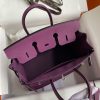 Fake Hermès Birkin Epsom Anemone Purple - designer handbag clone