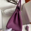 Fake Hermès Birkin Epsom Anemone Purple - top-grade luxury bag dupe