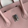 Fake Hermès Birkin Epsom Pink Silver - 1:1 premium replica handbag