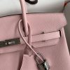 Fake Hermès Birkin Epsom Pink Silver - best quality fake designer bag