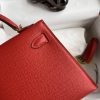 Replica Hermès Kelly Epsom Bright Red - designer handbag clone