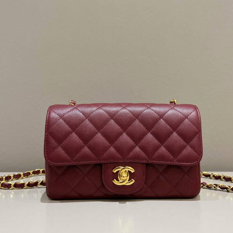 20221212_i1670858173_9974_0.jpg CHANEL Classic Flap 25cm Burgundy - chanel burgundy bag dupe front view