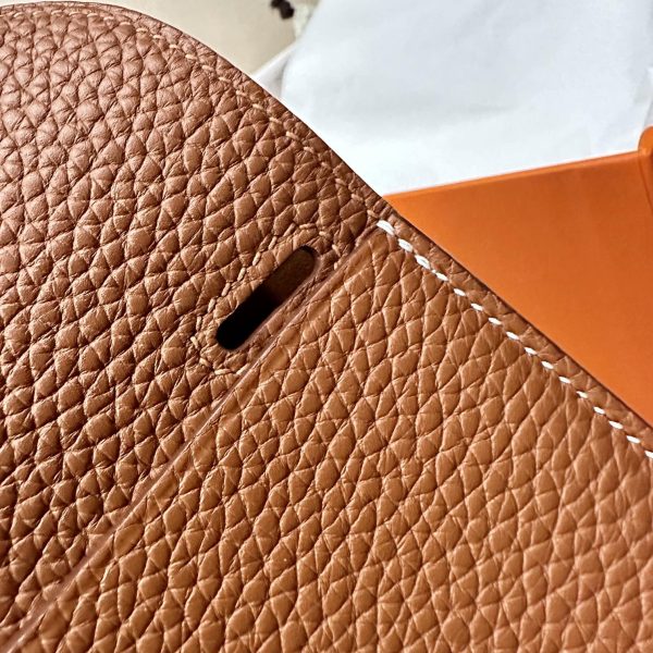 Replica Hermès Halzan Brown