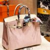 Replica Hermès Birkin Pink Suede - high-end replica designer purse