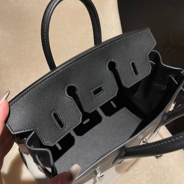 Hermes Birkin Swift Black Silver