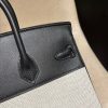 Replica Hermès Birkin Swift Black Silver - premium superclone handbag
