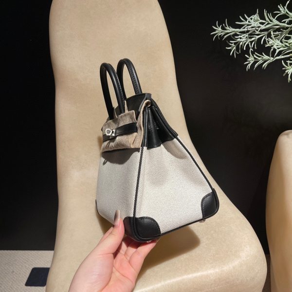 Hermes Birkin Swift Black Silver