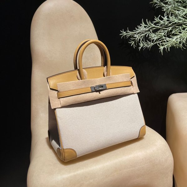 Hermes Birkin Swift Marsala Brown Silver