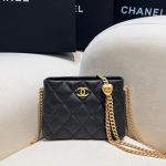 CHANEL 23c Hobo Love - fake chanel hobo love front view
