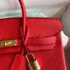 Fake Hermès Birkin Red Togo Gold - high-end replica designer purse