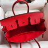 Fake Hermès Birkin Red Togo Gold - premium superclone handbag