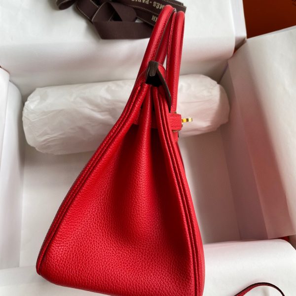 Replica Hermès Birkin Red Togo Gold