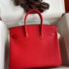 Fake Hermès Birkin Red Togo Gold - 1:1 premium replica handbag