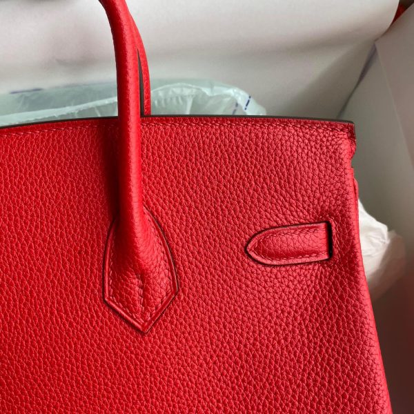 Replica Hermès Birkin Red Togo Gold