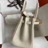 Fake Hermès Birkin White Togo Gold - high-quality designer bag dupe