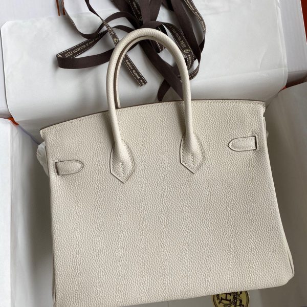 Replica Hermès Birkin White Togo Gold