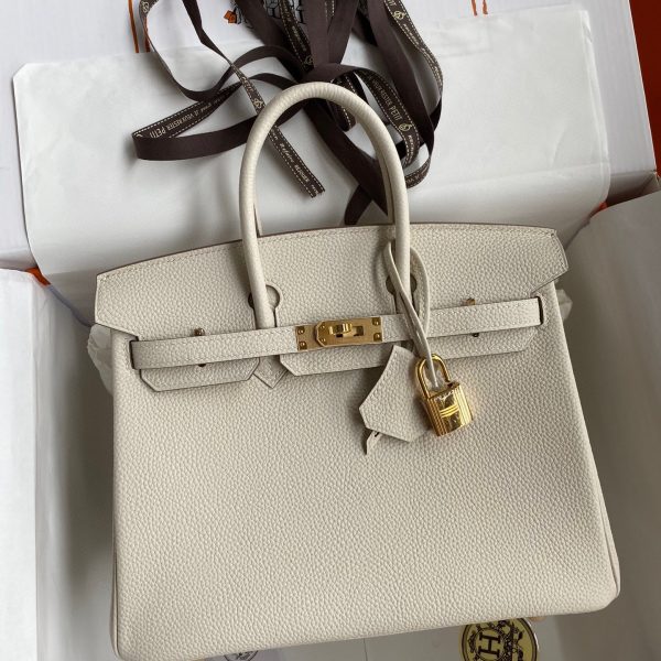 Replica Hermès Birkin White Togo Gold