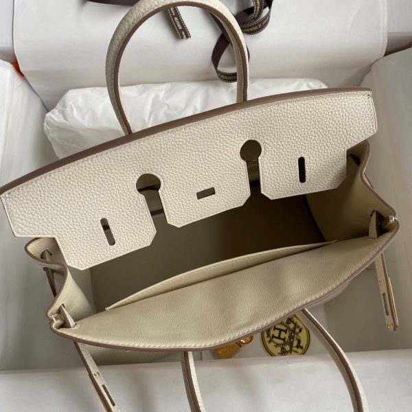 Replica Hermès Birkin White Togo Gold