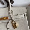 Fake Hermès Birkin White Togo Gold - 1:1 premium replica handbag
