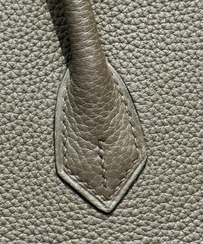 Replica Hermès Birkin Pewter Gray Togo - high-quality designer bag dupe