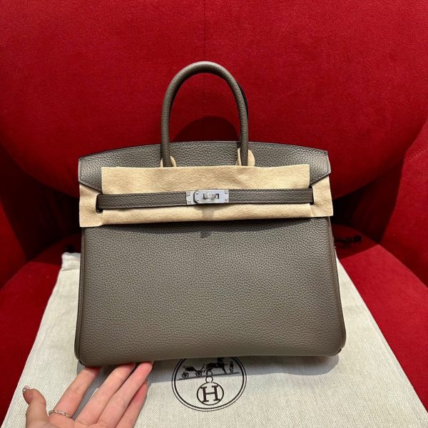 Replica Hermès Birkin Pewter Gray Togo - affordable luxury replica bag