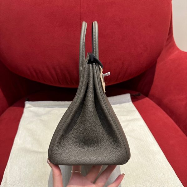 Replica Hermès Birkin Pewter Gray Togo - premium superclone handbag