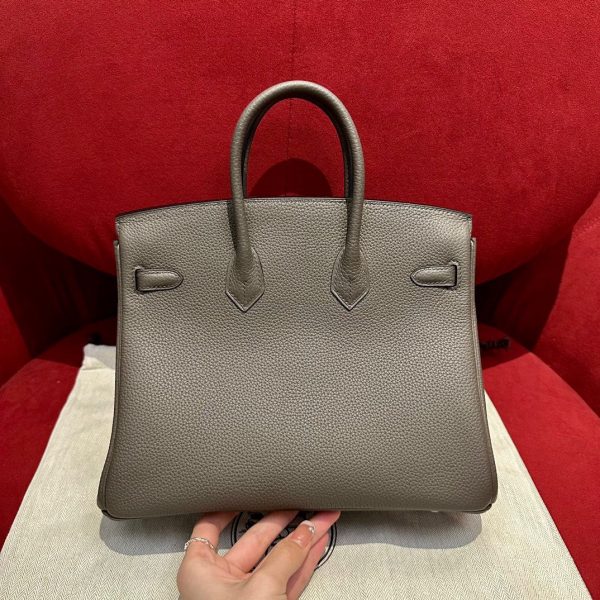Replica Hermès Birkin Pewter Gray Togo - premium superclone handbag