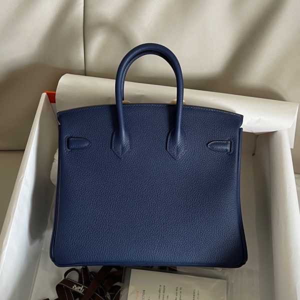Replica Hermès Birkin Sapphire Blue Togo - affordable luxury replica bag
