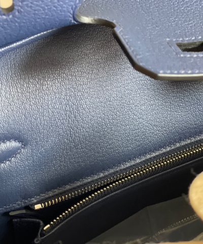 Fake Hermès Birkin Sapphire Blue Togo - 1:1 premium replica handbag