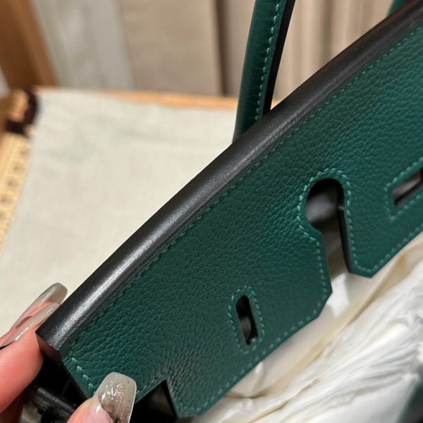 Replica Hermès Birkin Peacock Green Togo