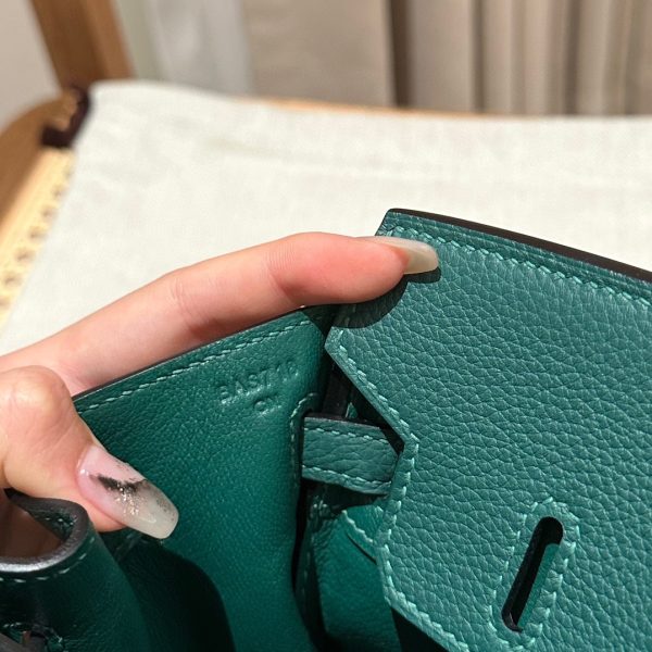 Replica Hermès Birkin Peacock Green Togo