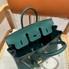 Fake Hermès Birkin Peacock Green Togo - premium superclone handbag