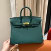Fake Hermès Birkin Peacock Green Togo - best quality fake designer bag