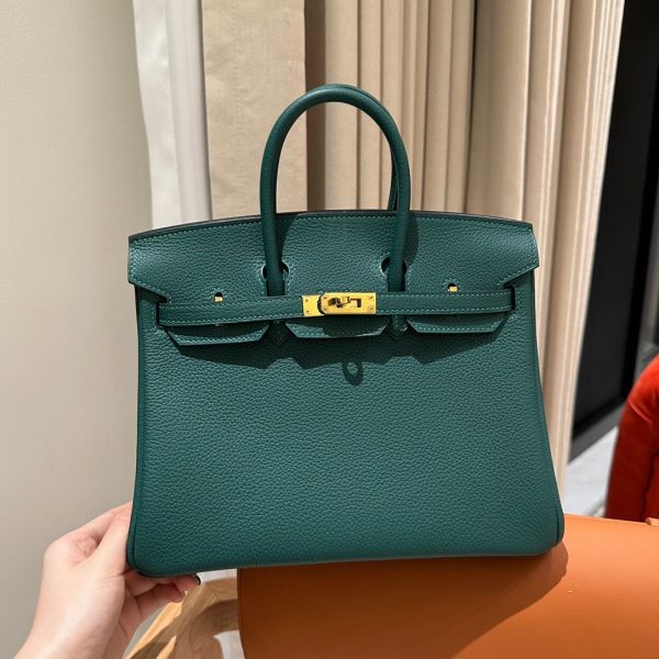 Replica Hermès Birkin Peacock Green Togo