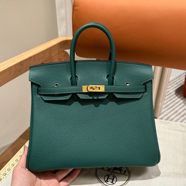Replica Hermès Birkin Peacock Green Togo