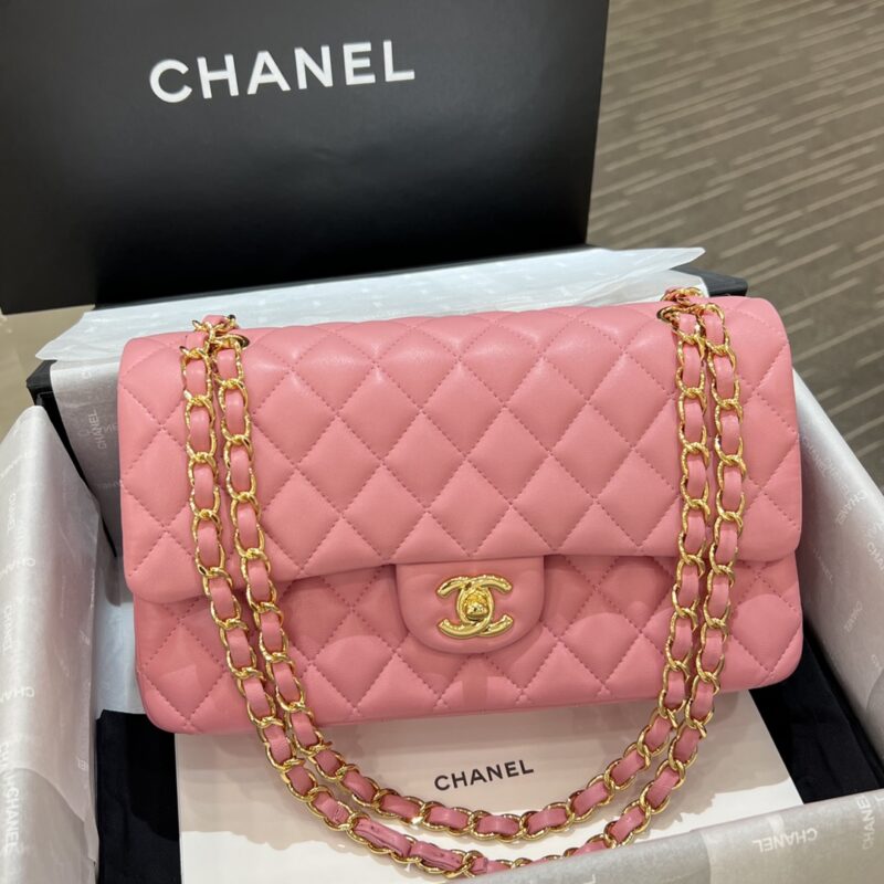 20230623_i1687496813_6996_0.jpg CHANEL Classic Flap 25cm Pink - chanel handbag replica front view