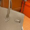 Fake Hermès Birkin Epsom Elephant Grey - designer handbag clone